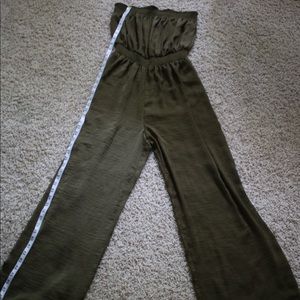 Olive green Forever 21 Jumpsuit M